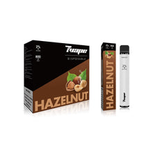 Lade das Bild in den Galerie-Viewer, 7VAPE disposable vape, hazelnut vape, 800 puffs, 2% nicotine, 7-VAPE BAR