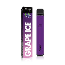 Lade das Bild in den Galerie-Viewer, 7VAPE disposable vape, grape ice vape, 800 puffs, 2% nicotine, 7-VAPE BAR