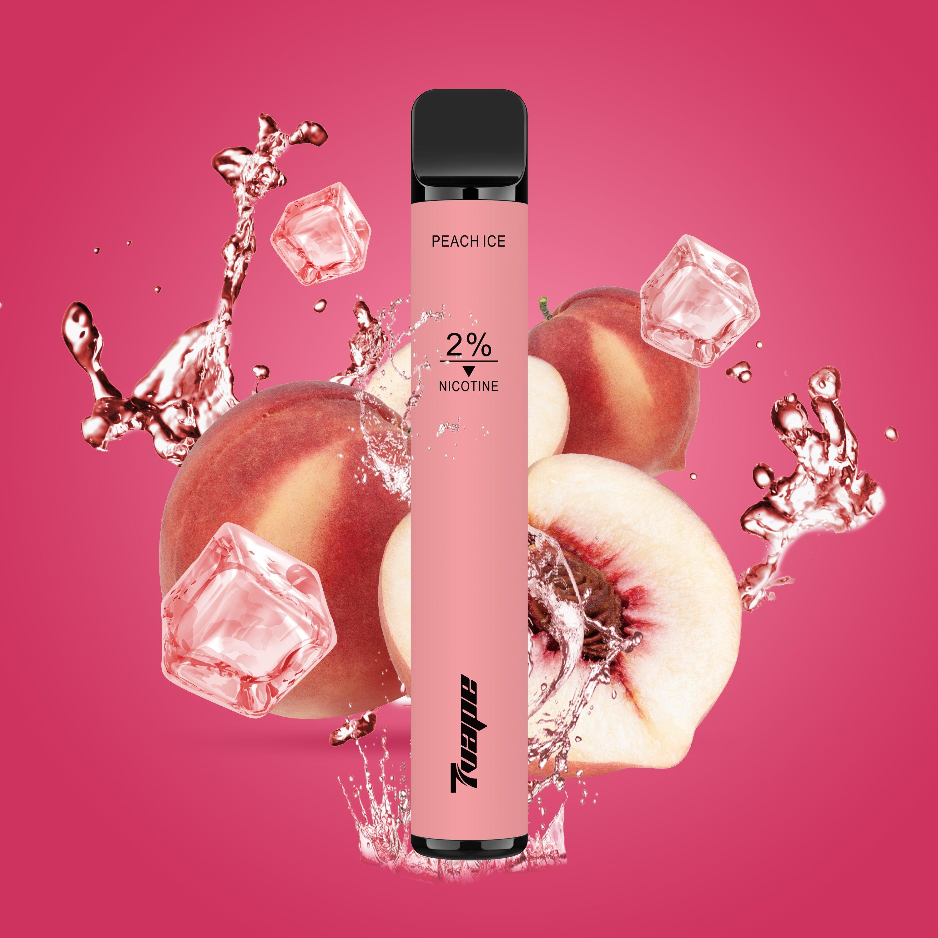 Peach Ice Disposable Vape 7VAPE BAR 7Monppo