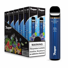 Lade das Bild in den Galerie-Viewer, 7VAPE disposable vape, blue raspberry grape vape, blue raspberry vape, grape vape, , 3000 puffs, 5% nicotine, 7-VAPE BAR PLUS