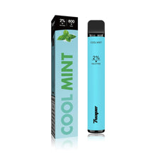 Lade das Bild in den Galerie-Viewer, 7VAPE disposable vape, cool mint vape, 800 puffs, 2% nicotine, 7-VAPE BAR