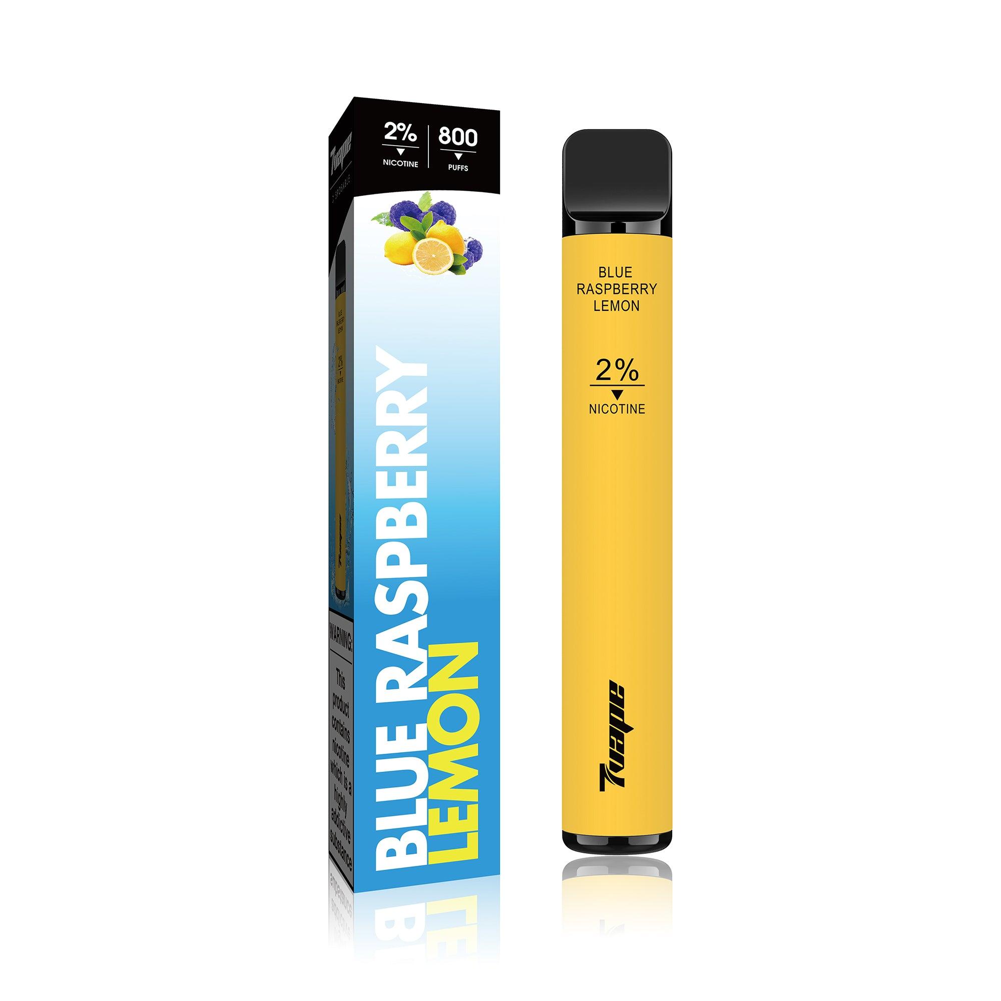 Blue Raspberry Lemon Disposable Vape | 7-VAPE BAR – 7Monppo