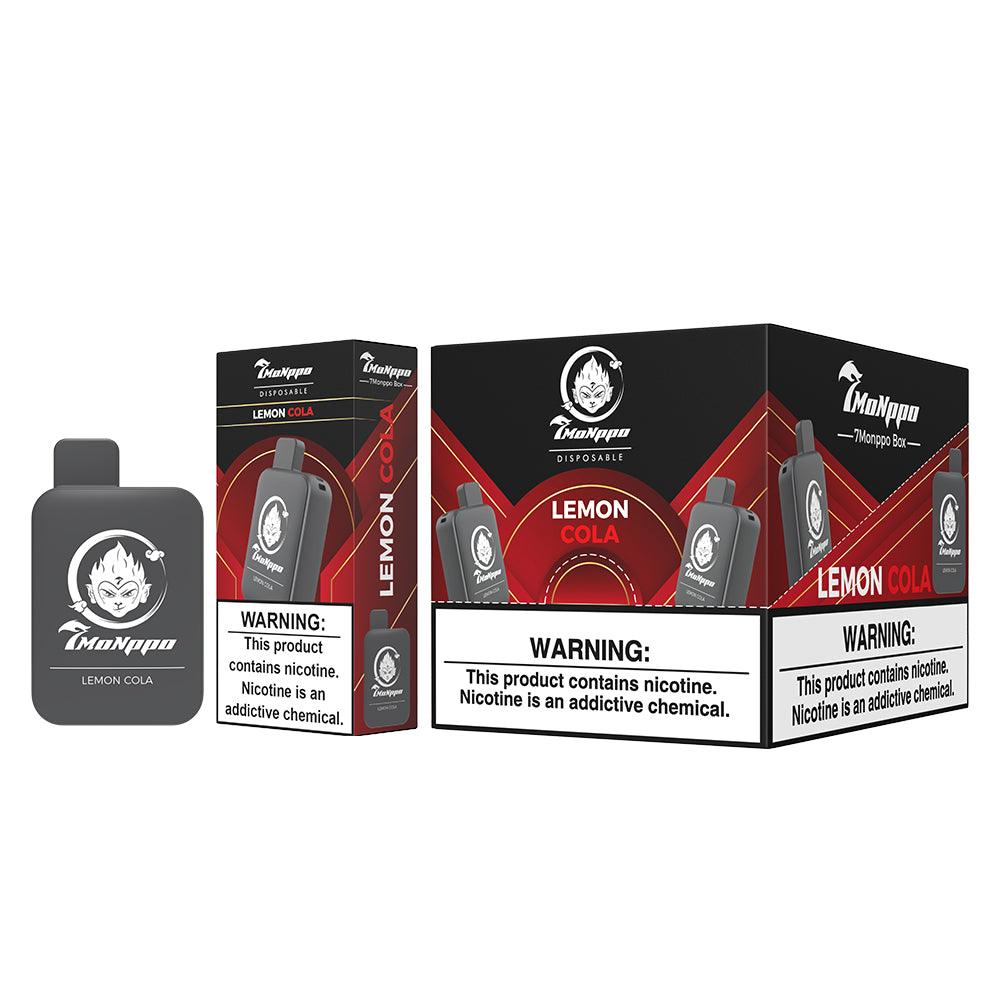 7Monppo Box Lemon Cola Disposable Vape 7Monppo Box Lemon Cola Disposable Vape