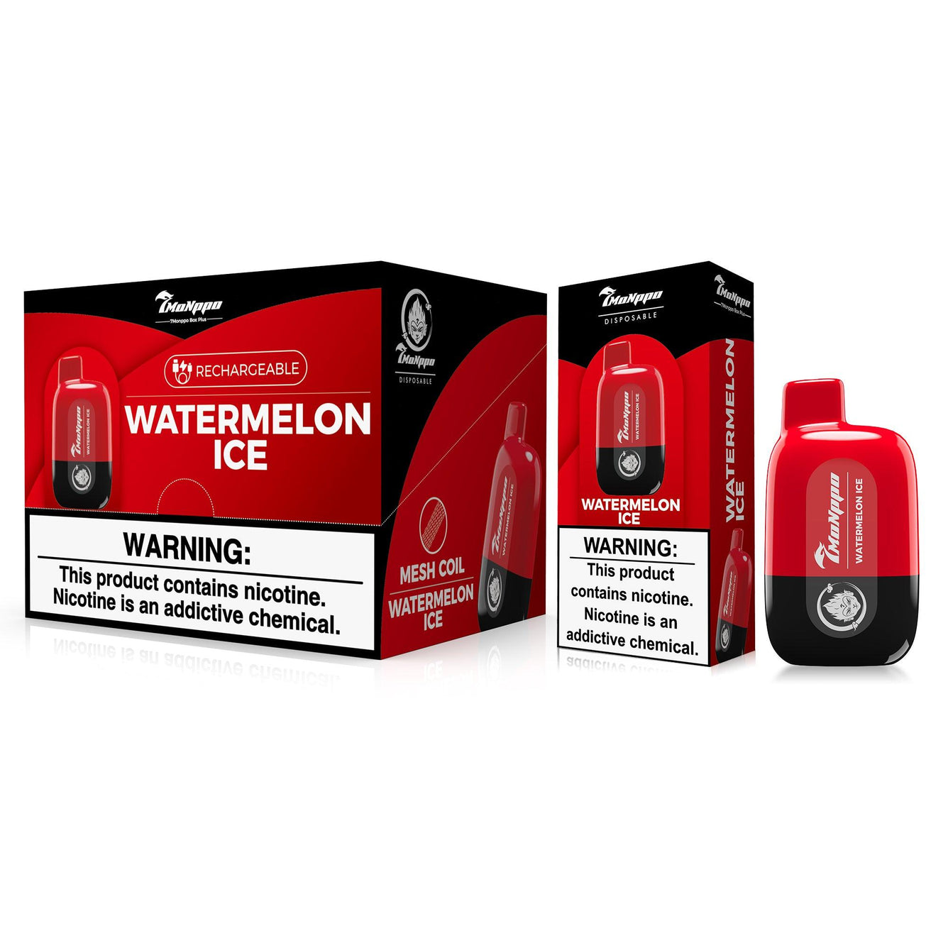 Watermelon Ice Disposable Vape | 7Monppo Box Plus Watermelon Ice Disposable Vape | 7Monppo Box Plus