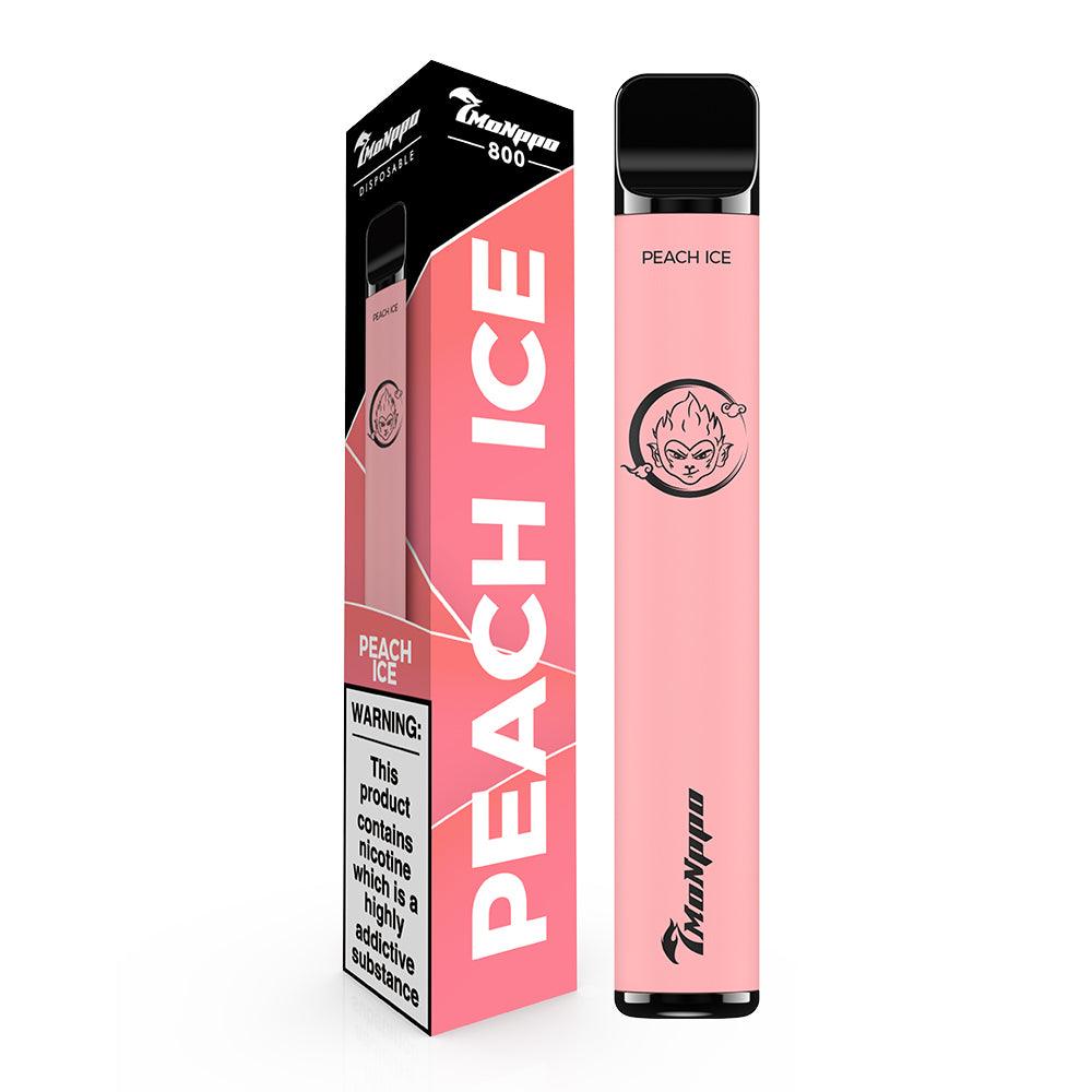 7MONPPO bar, 7monppo, 7monppo disposable vape, peach vape, peach ice vape,  800 puffs, 2% nicotine, 7-VAPE BAR, 7VAPE disposable vape 