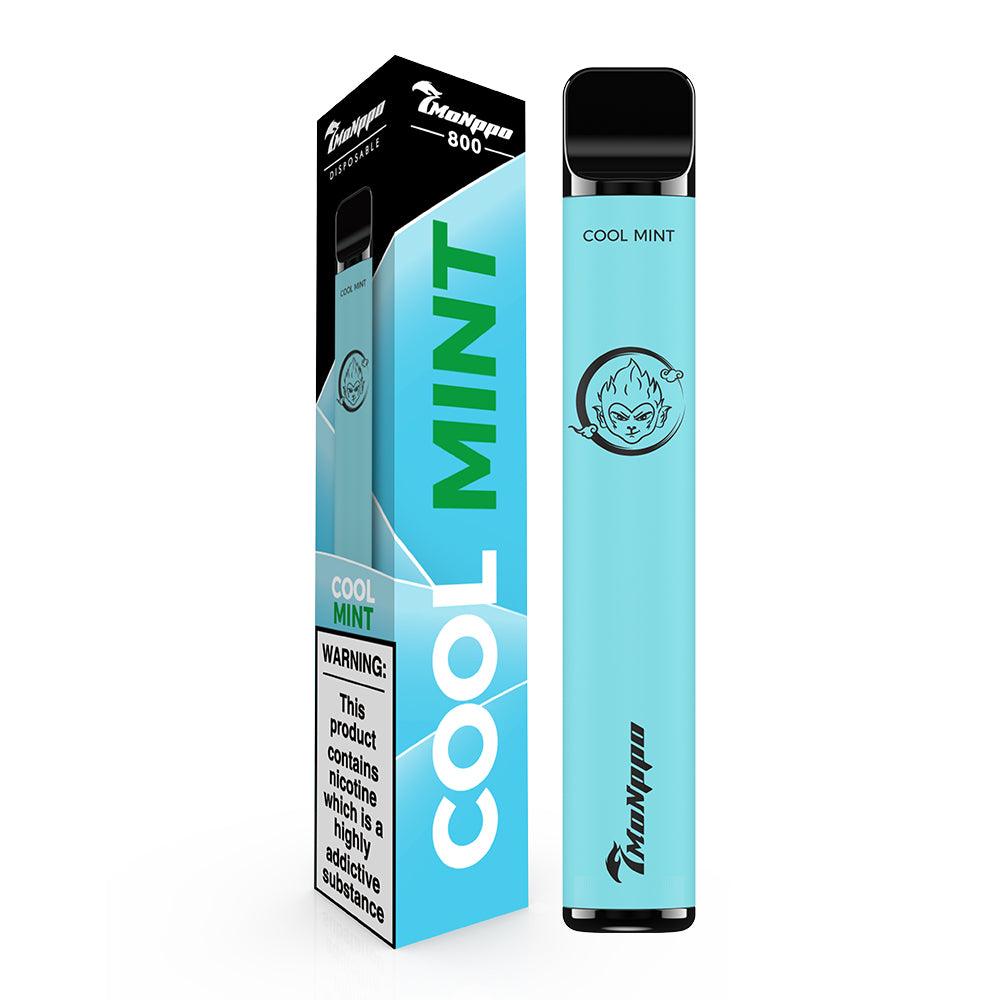 7VAPE disposable vape, cool mint vape, 800 puffs, 2% nicotine, 7-VAPE BAR, 7monppo bar, 7monppo, 7monppo disposable vape, menthol vape, mint vape