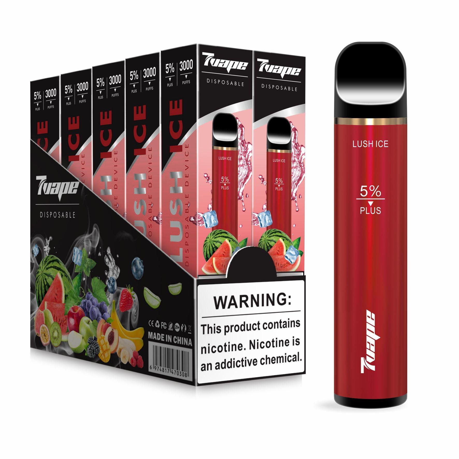 wonach schmeckt lush ice vape Tornado Vape 7000 main image 1