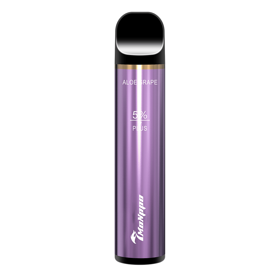 7MONPPO disposable vape, aloe grape vape, aloe vera vape, aloe vape, grape vape, grape ice vape, 800 puffs, 3000 puffs, 5% nicotine, 7MONPPO BAR PLUS