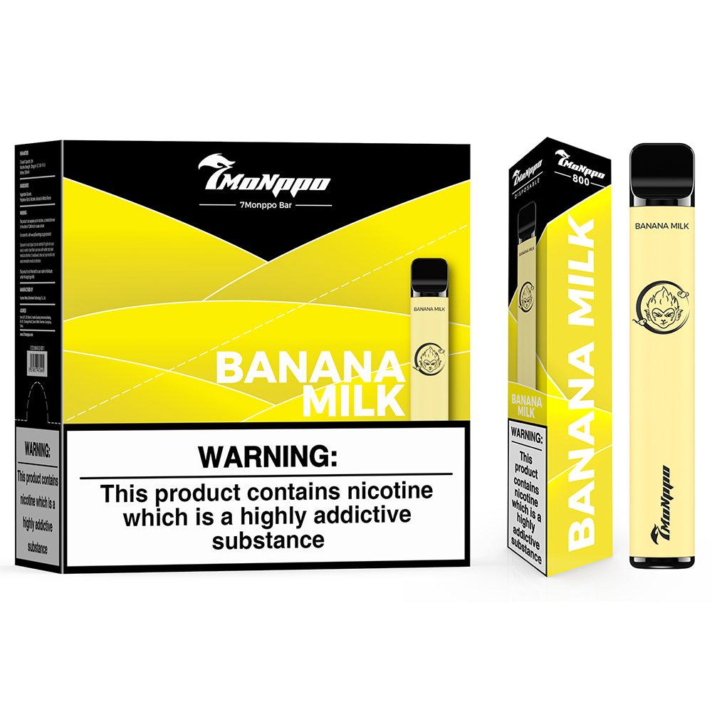 Banana Milk Disposable Vape | 7MONPPO BAR 7Monppo Banana Milk Disposable Vape | 7MONPPO BAR 7Monppo