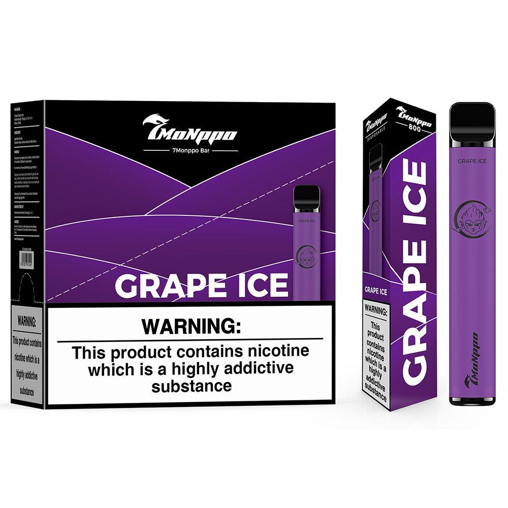 Grape Ice Disposable Vape | 7MONPPO BAR 7Monppo Grape Ice Disposable Vape | 7MONPPO BAR 7Monppo