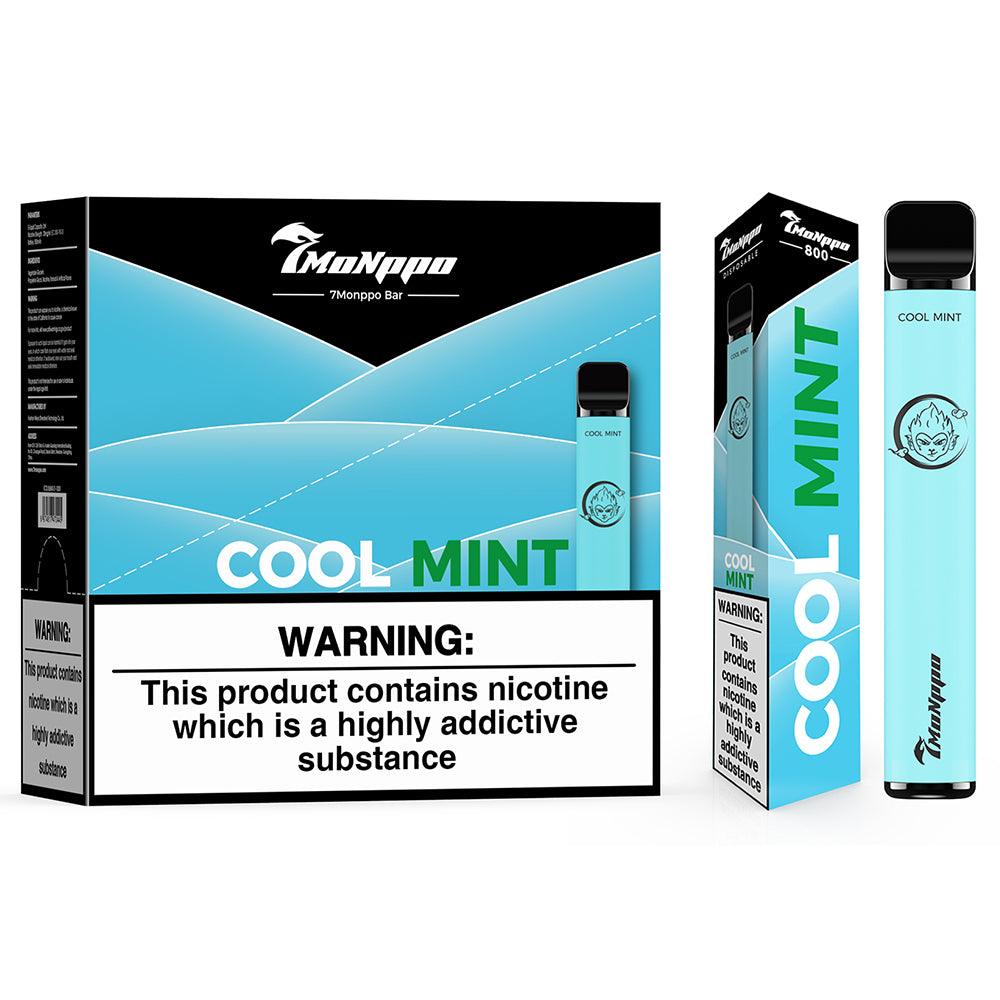 Cool Mint Disposable Vape | 7MONPPO BAR 7Monppo Cool Mint Disposable Vape | 7MONPPO BAR 7Monppo