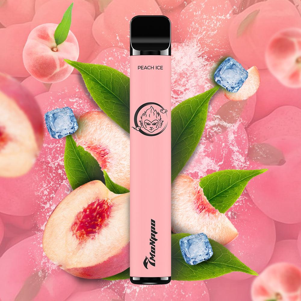 7MONPPO bar, 7monppo, 7monppo disposable vape, peach vape, peach ice vape,  800 puffs, 2% nicotine, 7-VAPE BAR, 7VAPE disposable vape 
